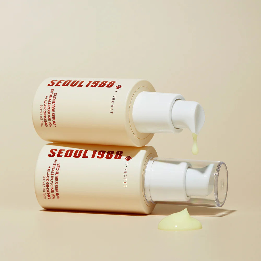 SEOUL 1988 Serum : Retinal Liposome 2% + Black Ginseng 30 ml