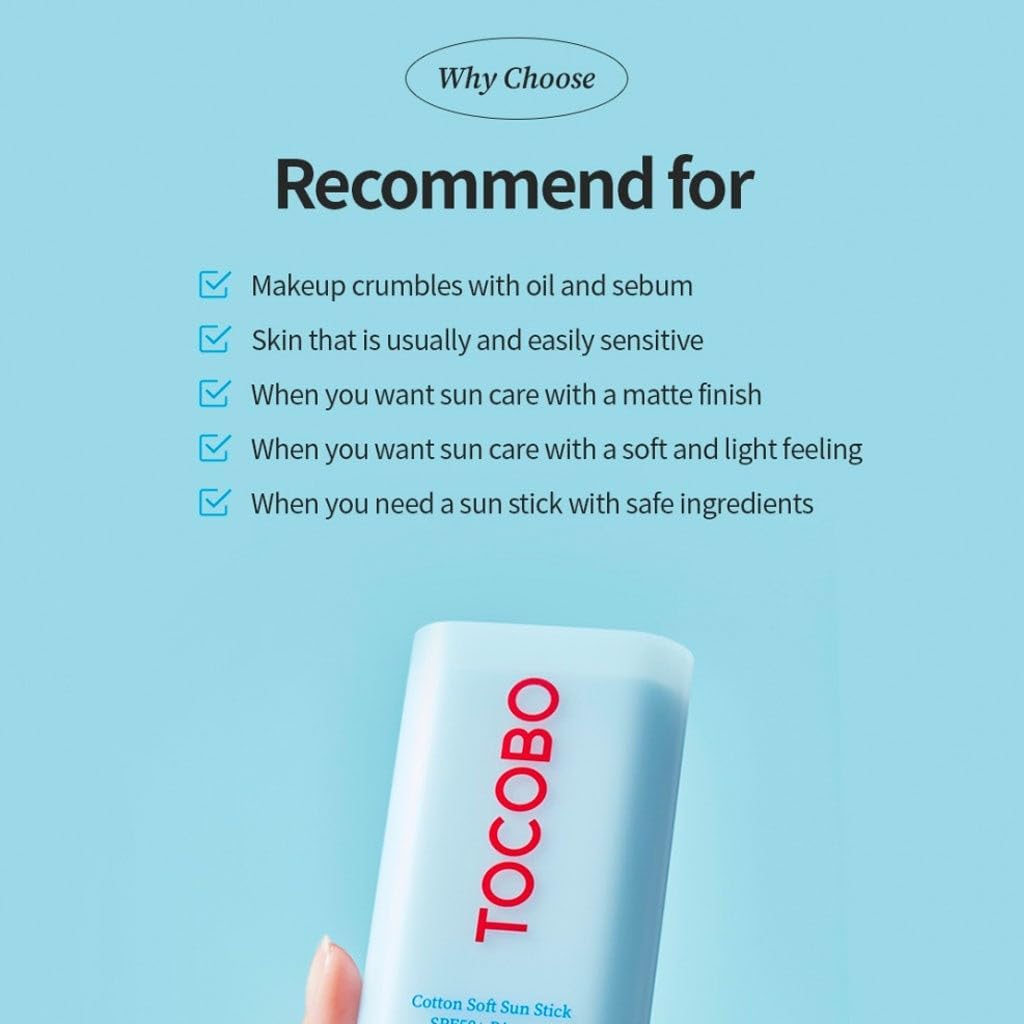 TOCOBO cotton soft sun stick 19 gm