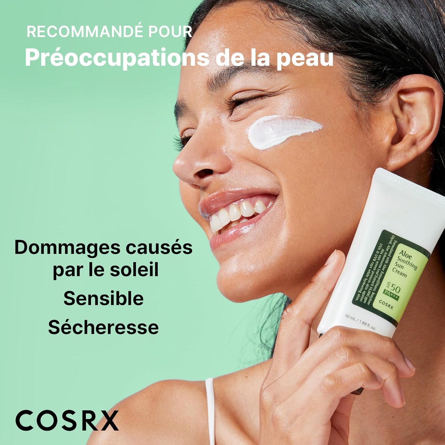COSREX Aloe Soothing Sun Cream SPF50+/ PA+++