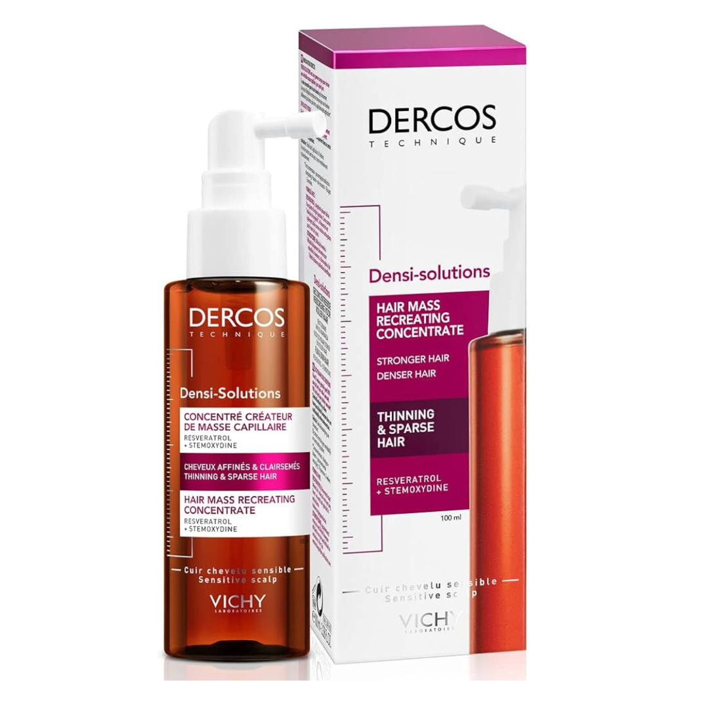 Vichy Dercos Densi-Solutions Hair Mass Recreating Concentrate 100ml
