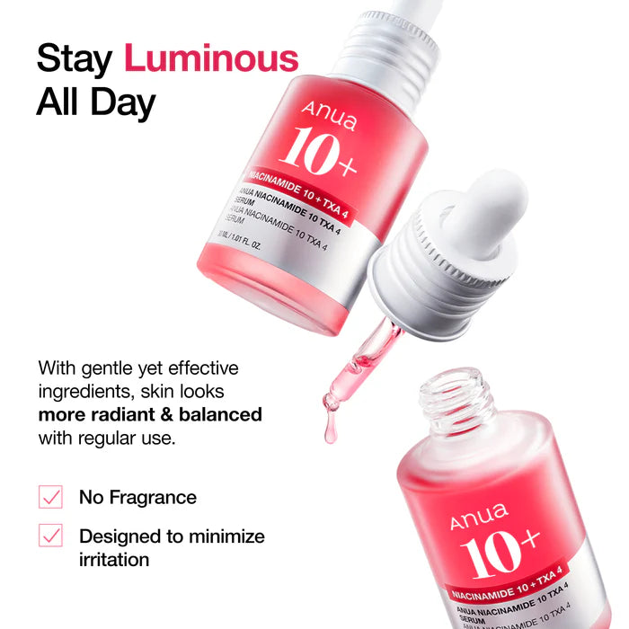 Anua NIACINAMIDE 10%+TXA 4% Serum