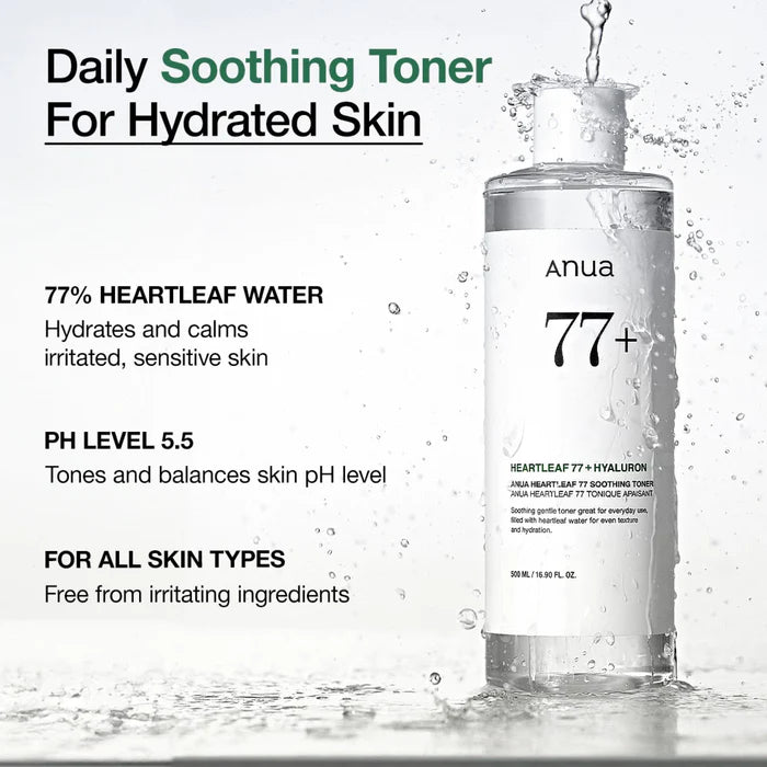Anua Heartleaf 77 Soothing Toner 250 ml