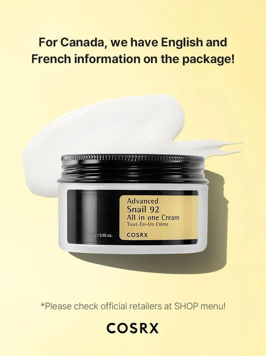 COSRX advanced snail 92 all in one cream 100 ml