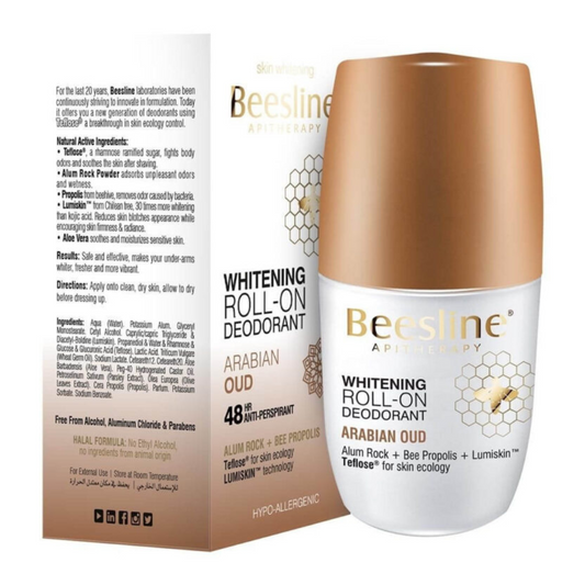 Beesline Whitening Roll On Deodorant – Arabian Oud (1+1 free)