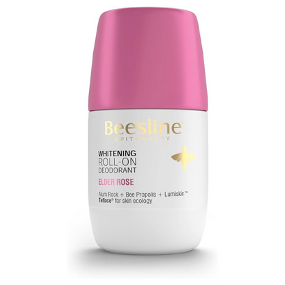 Beesline Whitening Roll On Deodorant Elder Rose 50 ml (1+1 free)