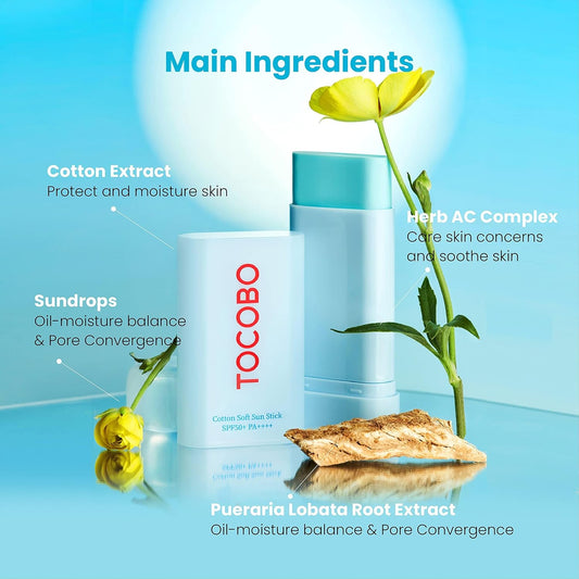 TOCOBO cotton soft sun stick 19 gm