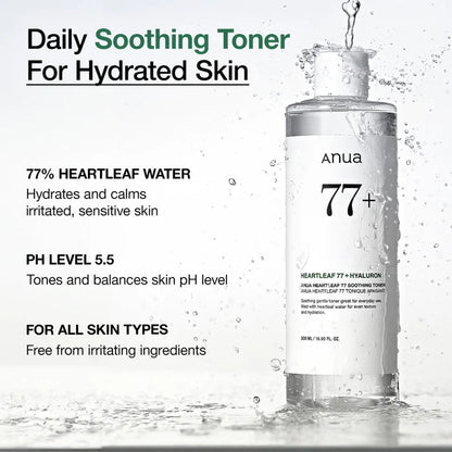 Anua Heartleaf 77 Soothing Toner 250 ml